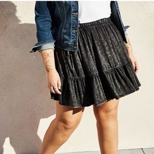 Torrid Mineral Washed mini skirt